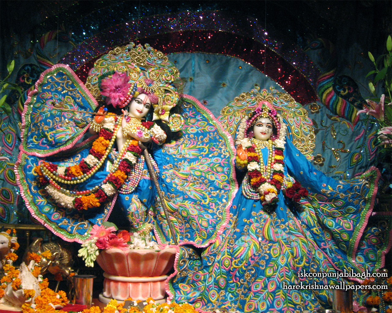 Sri Sri Radha Radhikaraman Wallpaper (003) Size 1280x1024 Download