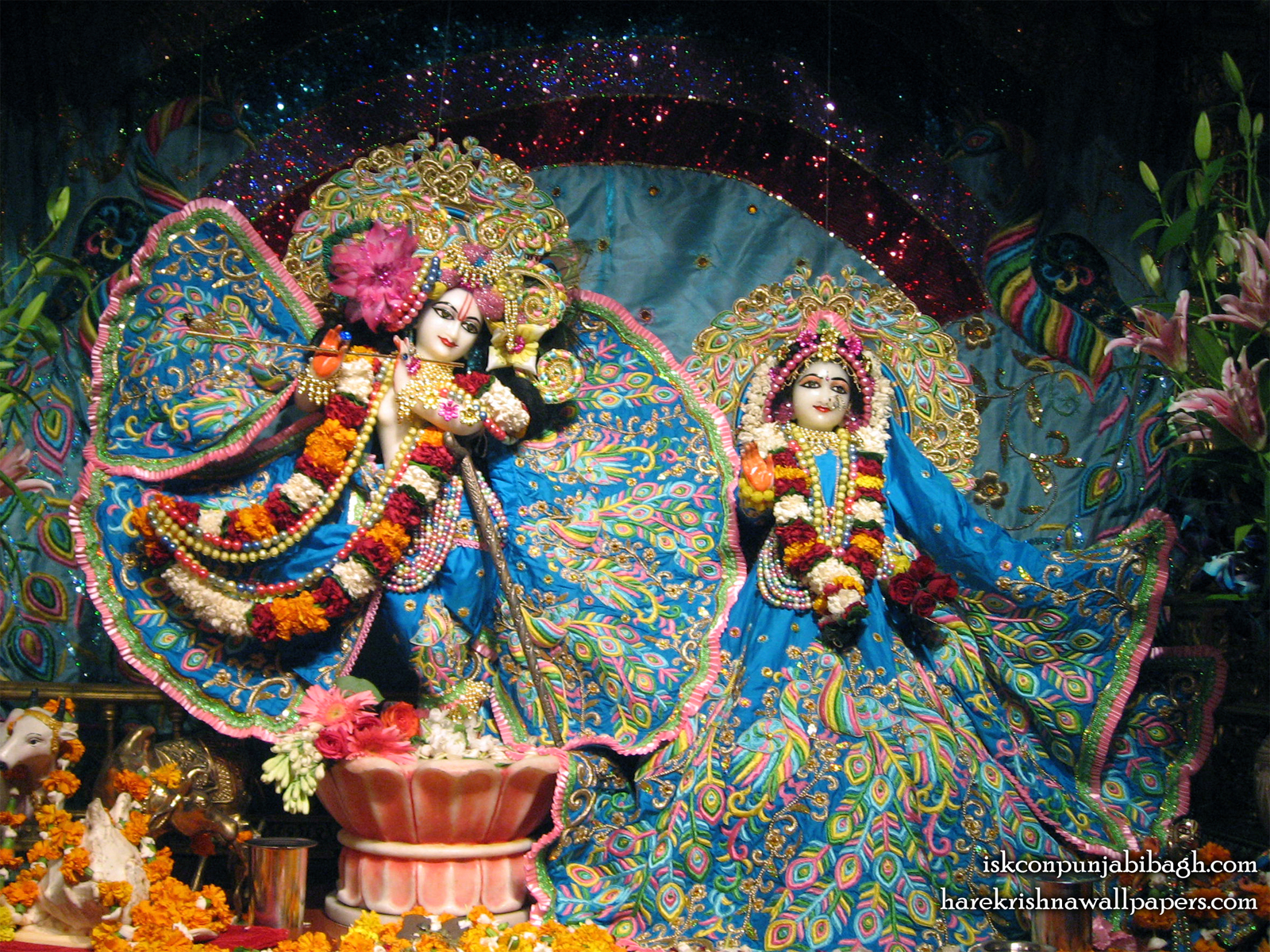 Sri Sri Radha Radhikaraman Wallpaper (003) Size1600x1200 Download
