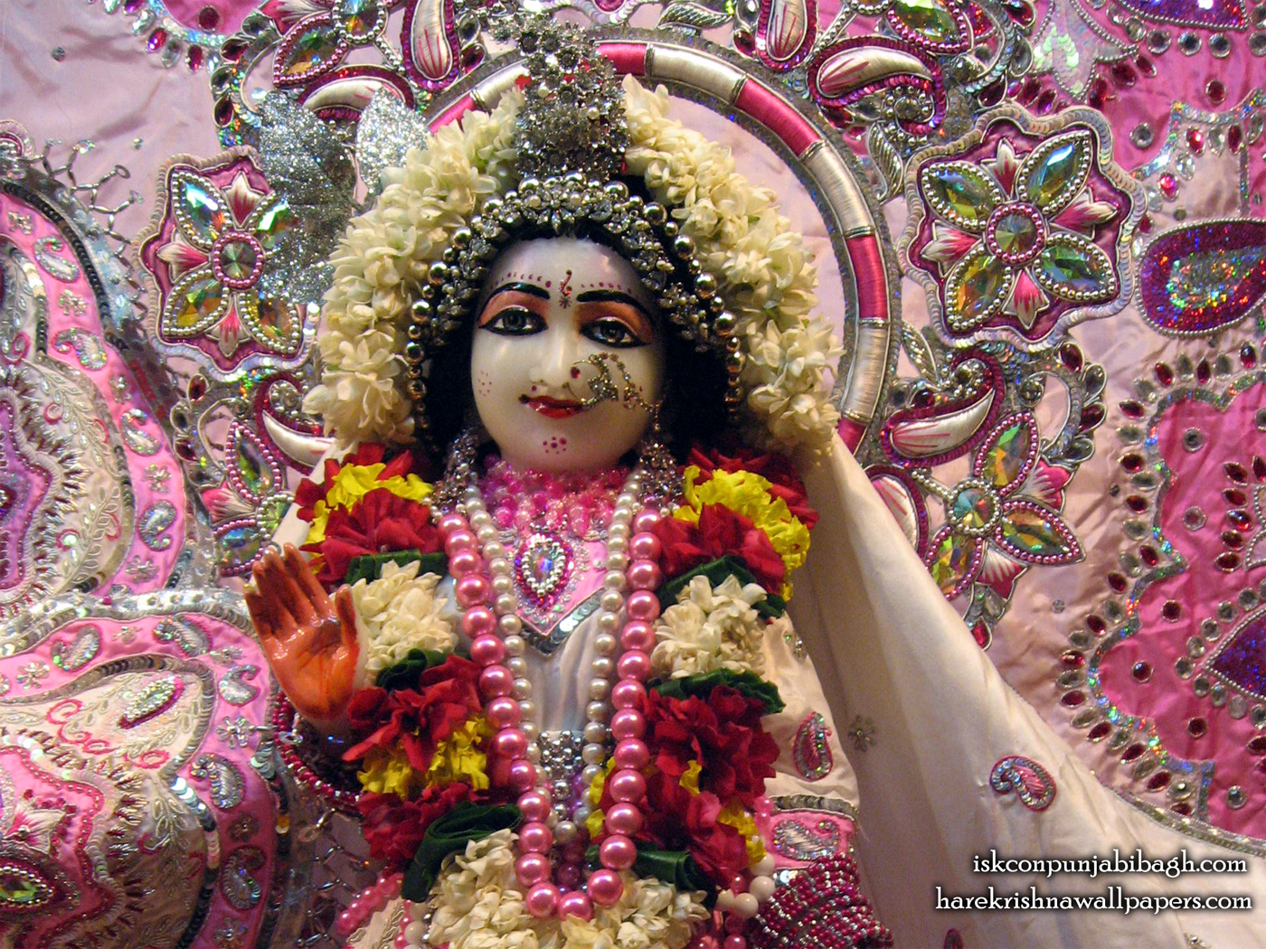 Sri Radha Close up Wallpaper (005) Size 1400x1050 Download