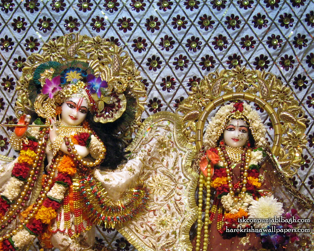 Sri Sri Radha Radhikaraman Close up Wallpaper (006) Size 1280x1024 Download
