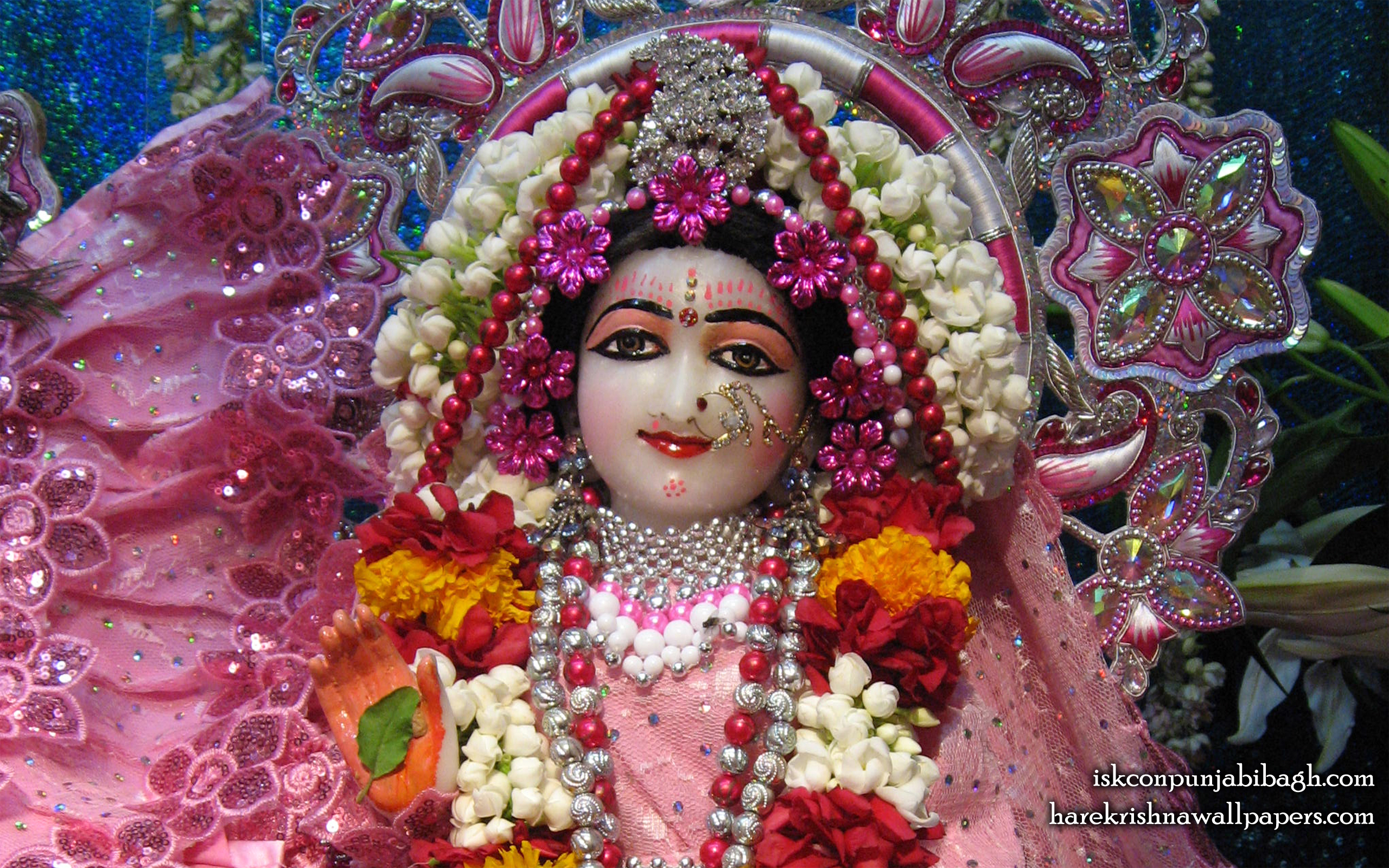 Sri Radha Close up Wallpaper (007) Size 2560x1600 Download