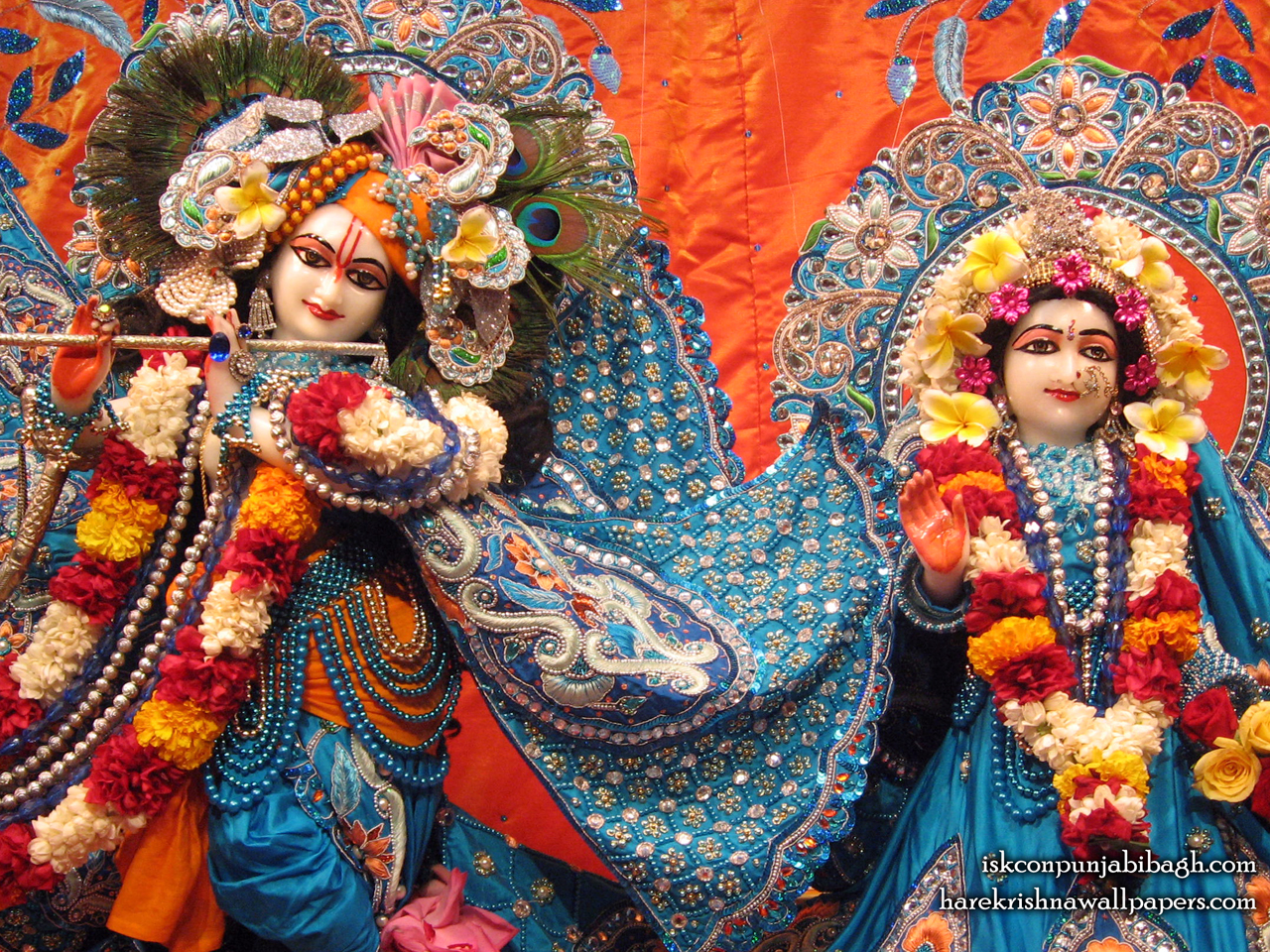 Sri Sri Radha Radhikaraman Close up Wallpaper (007) Size 1280x960 Download