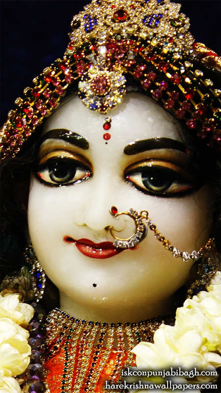 Sri Radha Close up Wallpaper (009) Size 450x800 Download