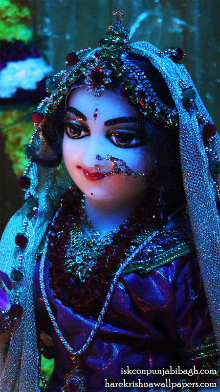 Sri Radha Close up Wallpaper (010) Size 450x800 Download