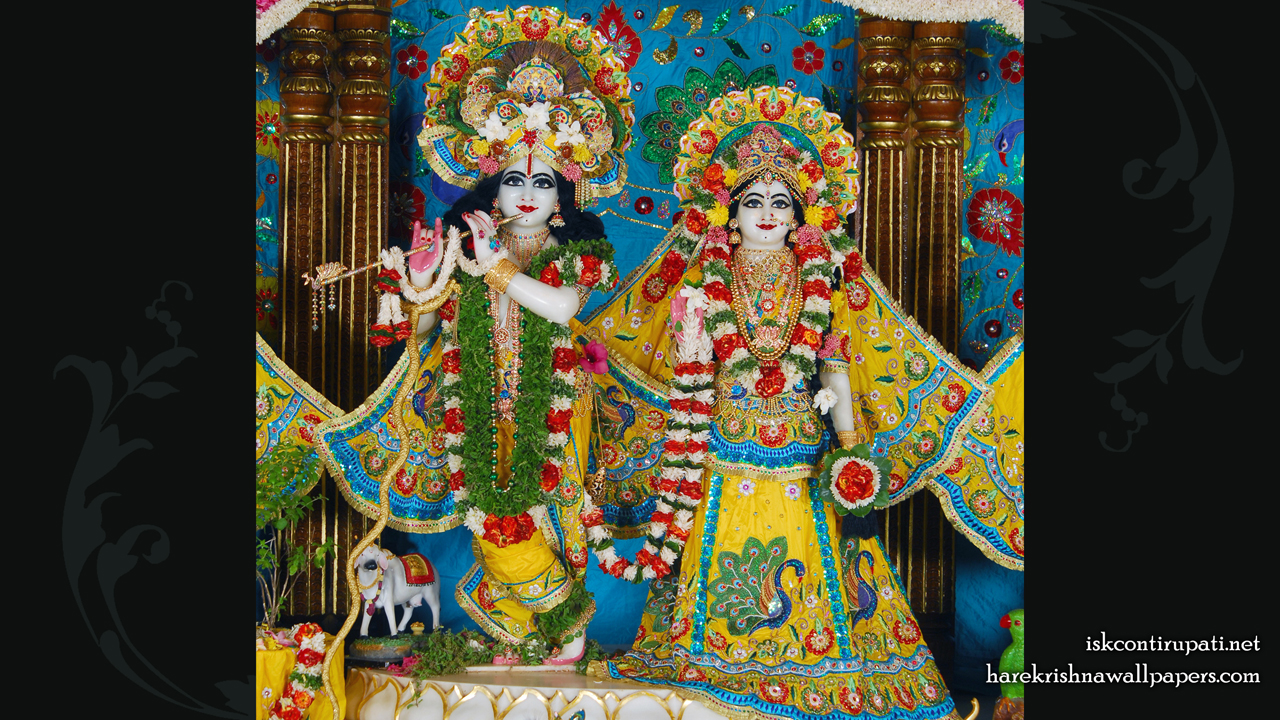 Sri Sri Radha Govinda Wallpaper (001) Size 1280x720 Download