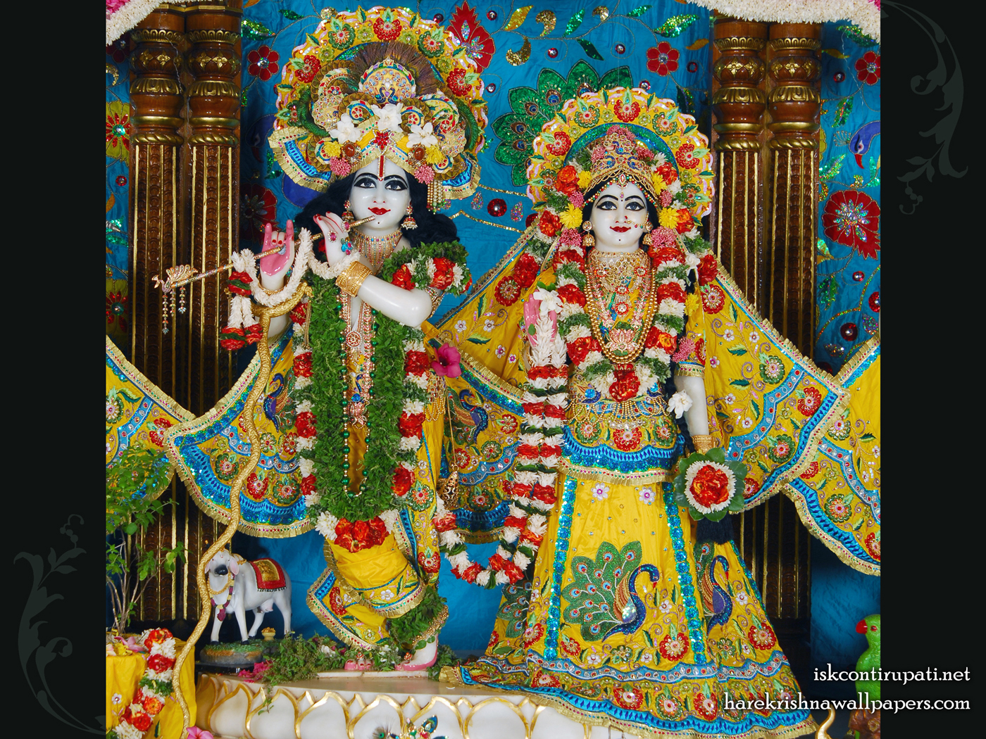 Sri Sri Radha Govinda Wallpaper (001) Size 1400x1050 Download