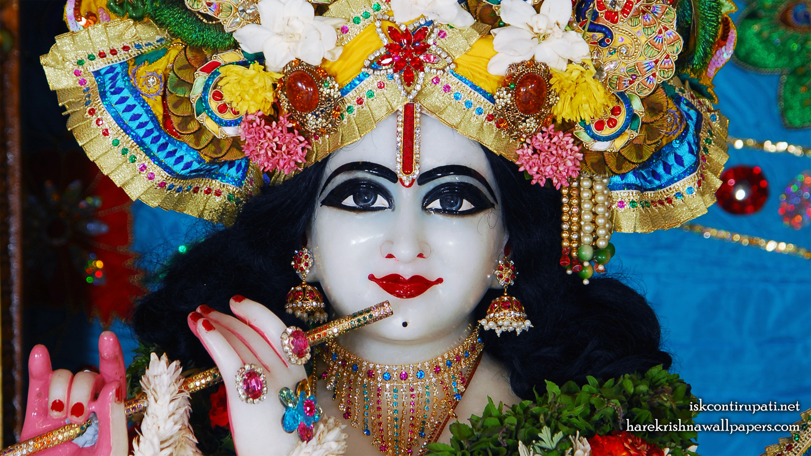 Sri Govinda Close up Wallpaper (003) Size 1600x900 Download
