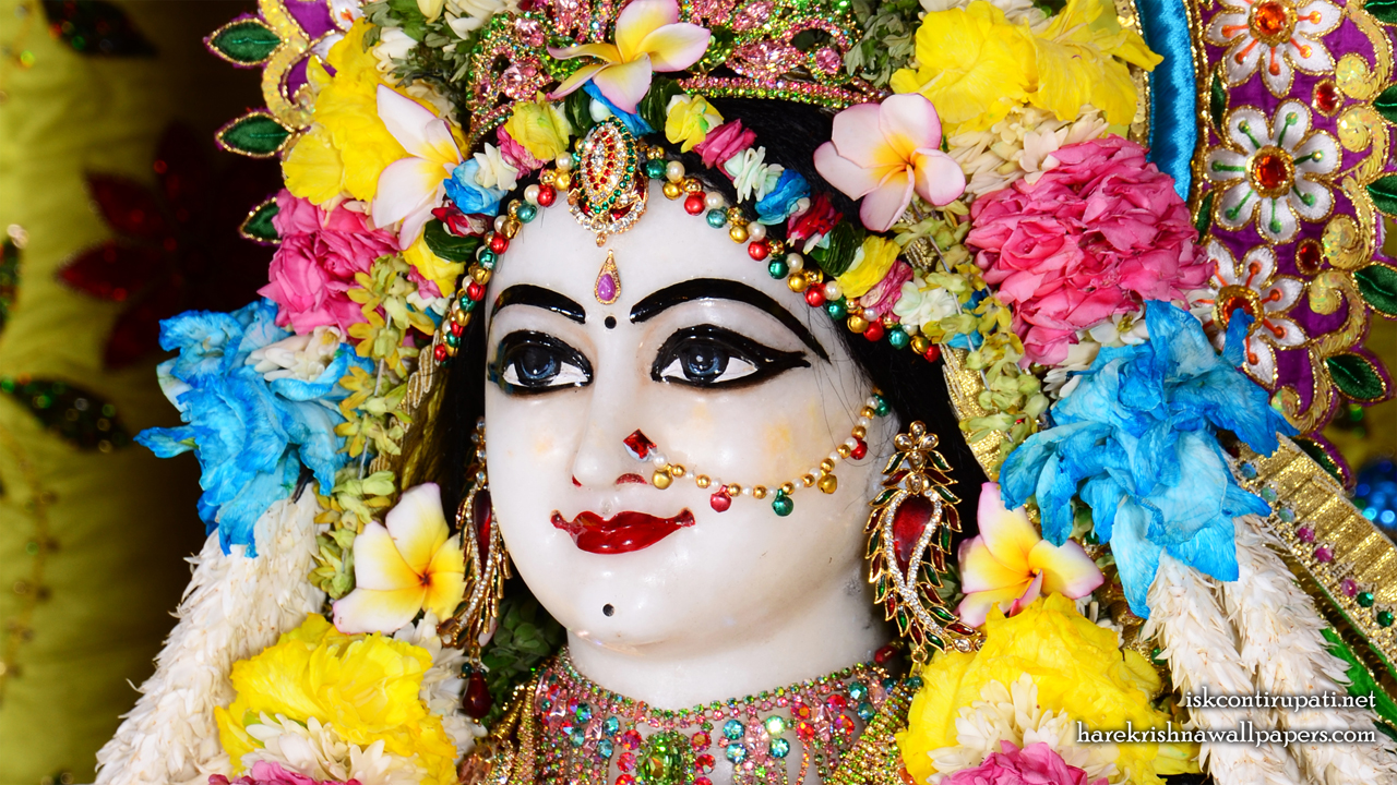 Sri Radha Close up Wallpaper (003) Size 1280x720 Download