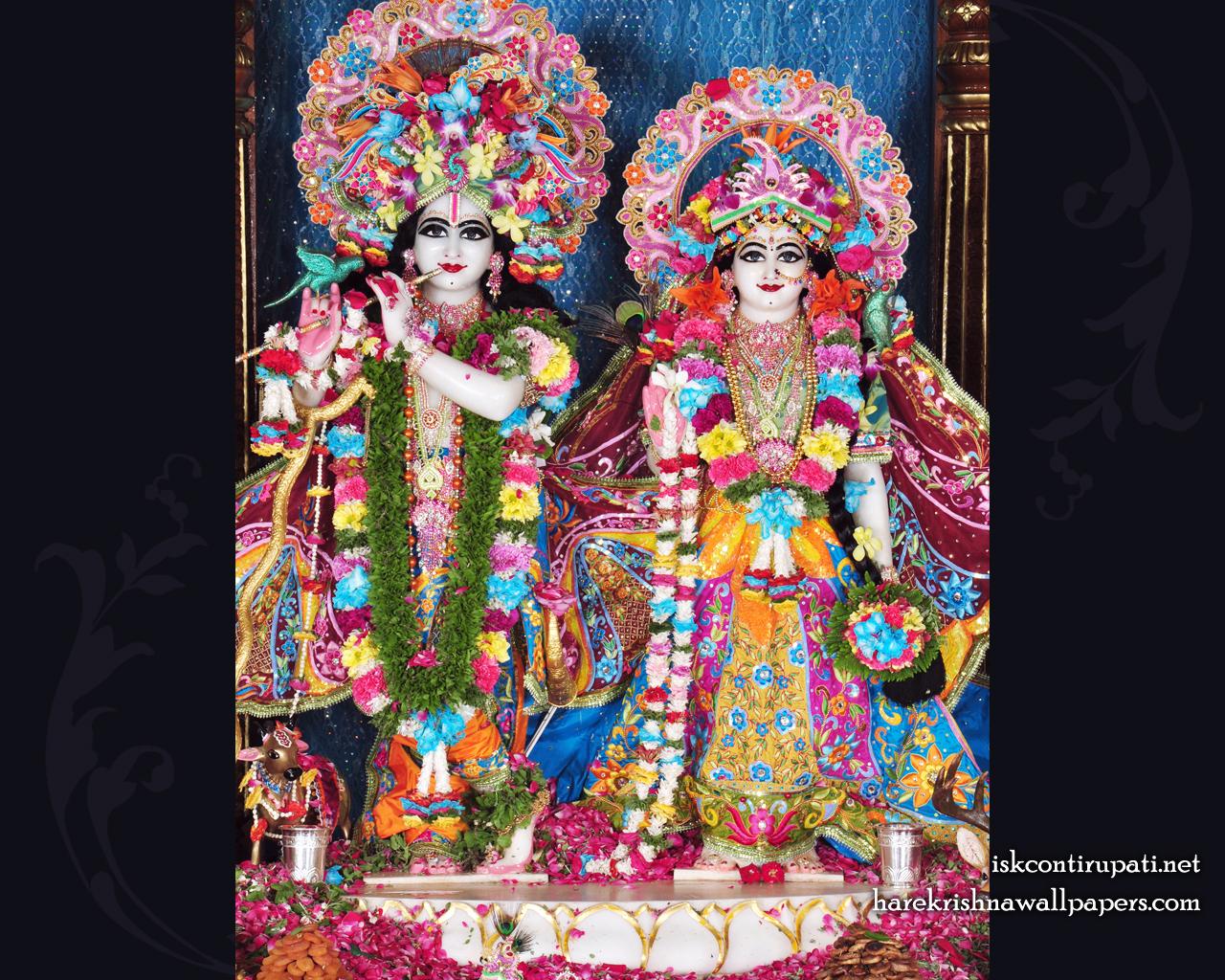 Sri Sri Radha Govinda Wallpaper (003) Size 1280x1024 Download