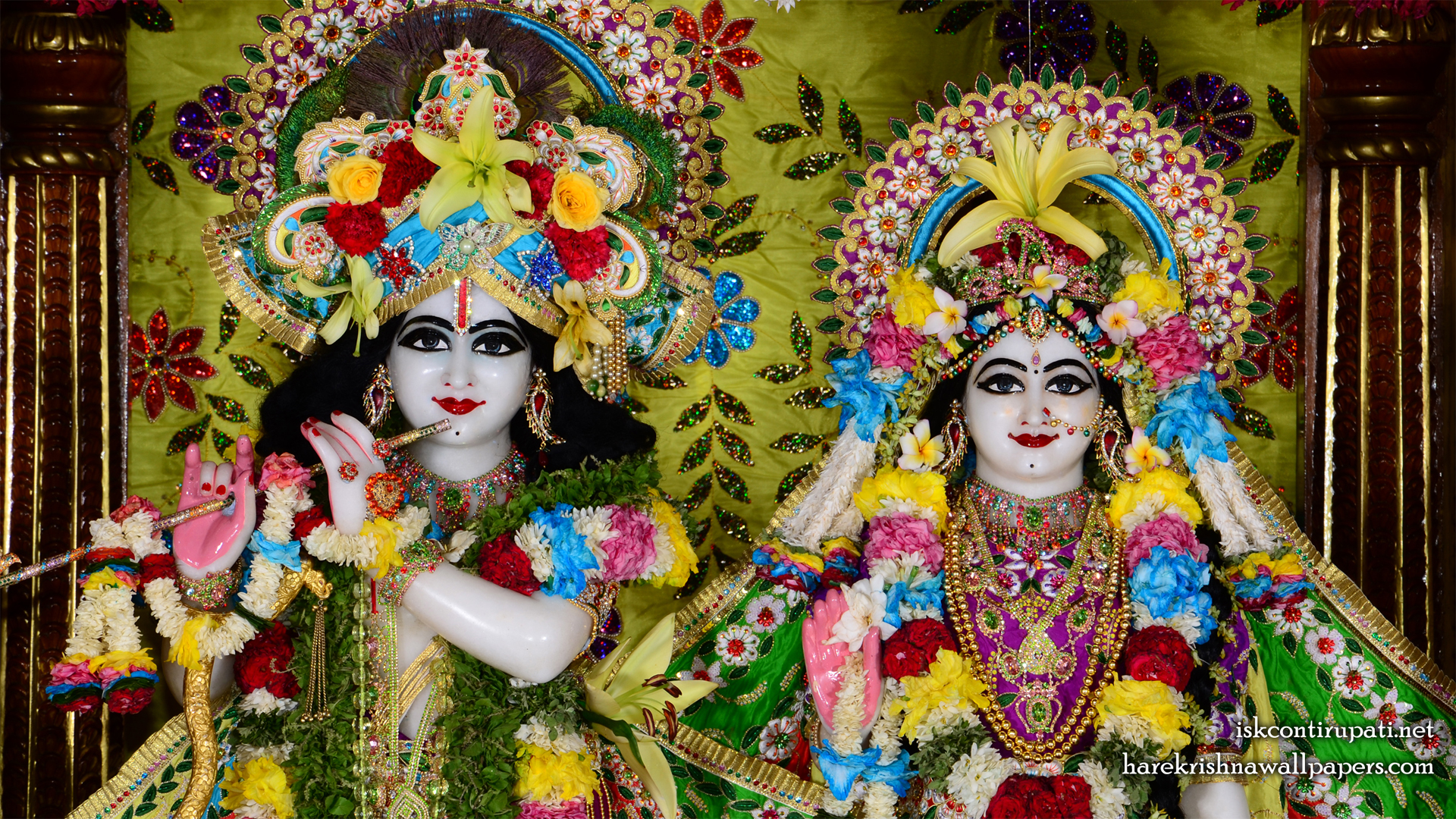 Sri Sri Radha Govinda Close up Wallpaper (003) Size 1920x1080 Download