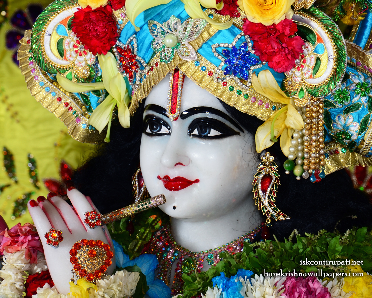 Sri Govinda Close up Wallpaper (004) Size 1280x1024 Download
