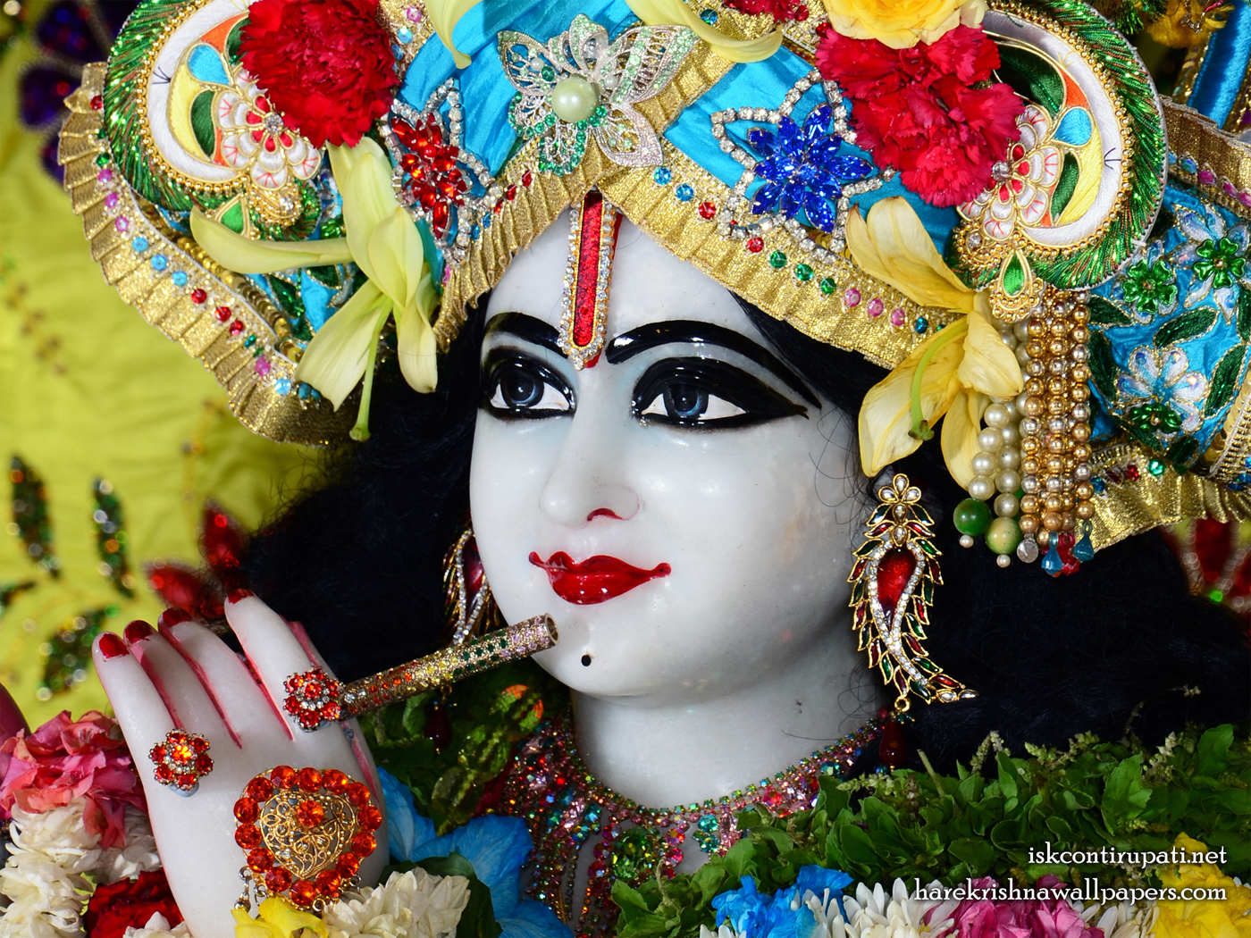 Sri Govinda Close up Wallpaper (004) Size 1400x1050 Download