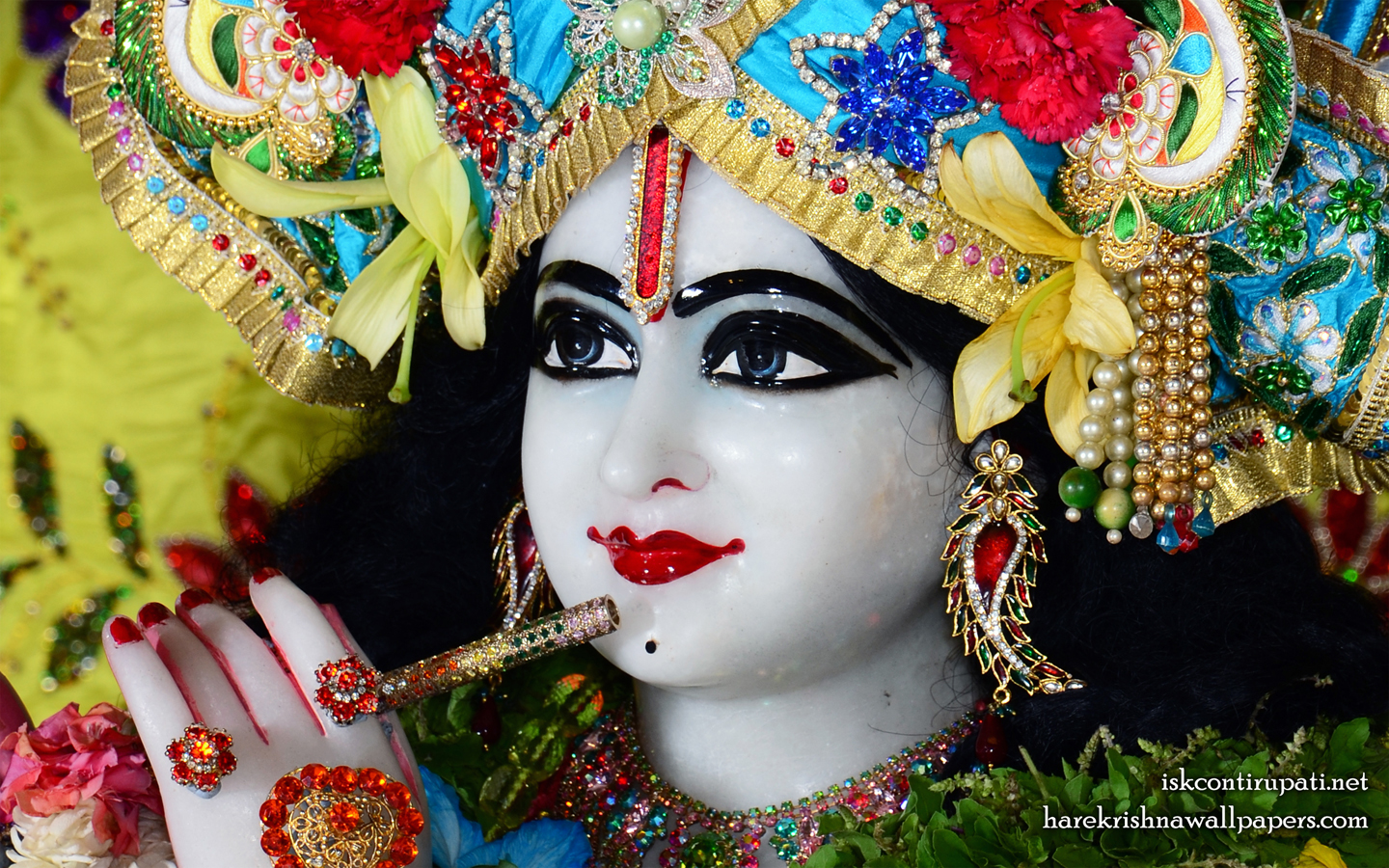 Sri Govinda Close up Wallpaper (004) Size 1440x900 Download