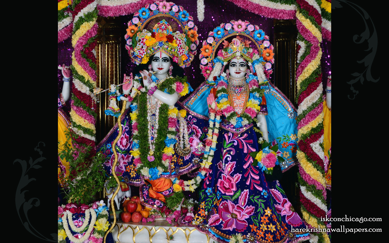 Sri Sri Radha Govinda Wallpaper (007) Size 1280x800 Download