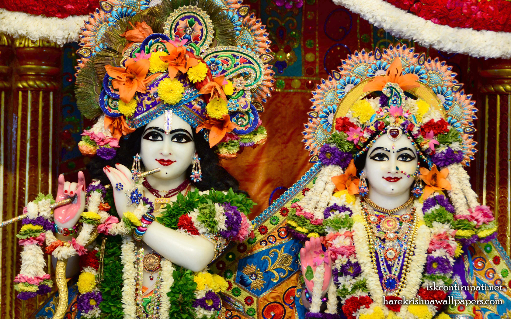 Sri Sri Radha Govinda Close up Wallpaper (007) Size 1680x1050 Download