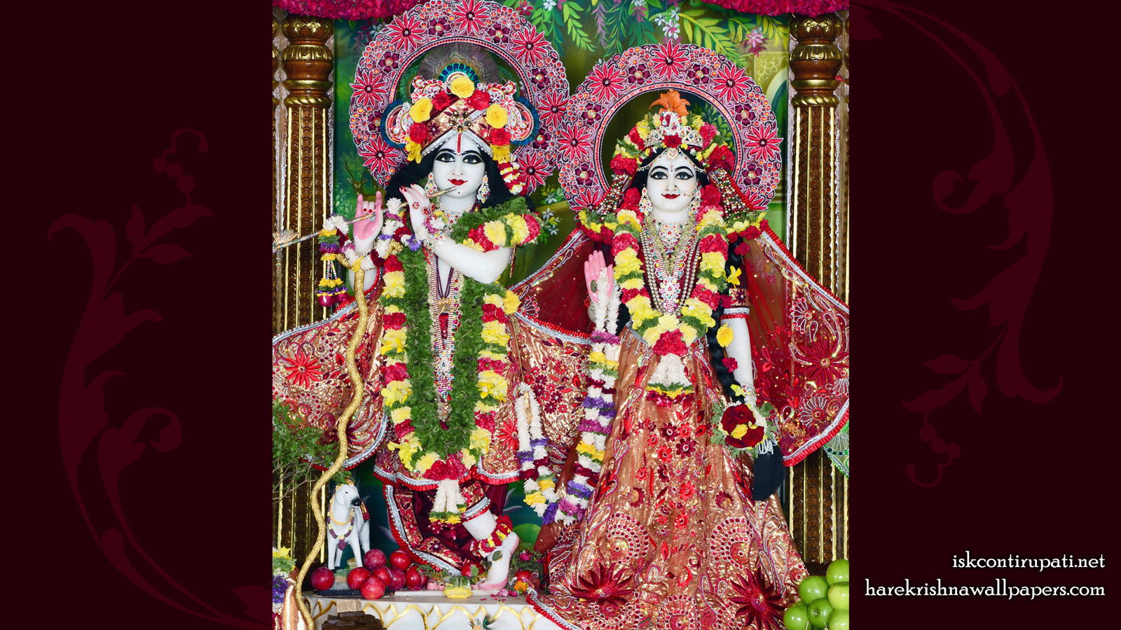 Sri Sri Radha Govinda Wallpaper (010) Size 1600x900 Download
