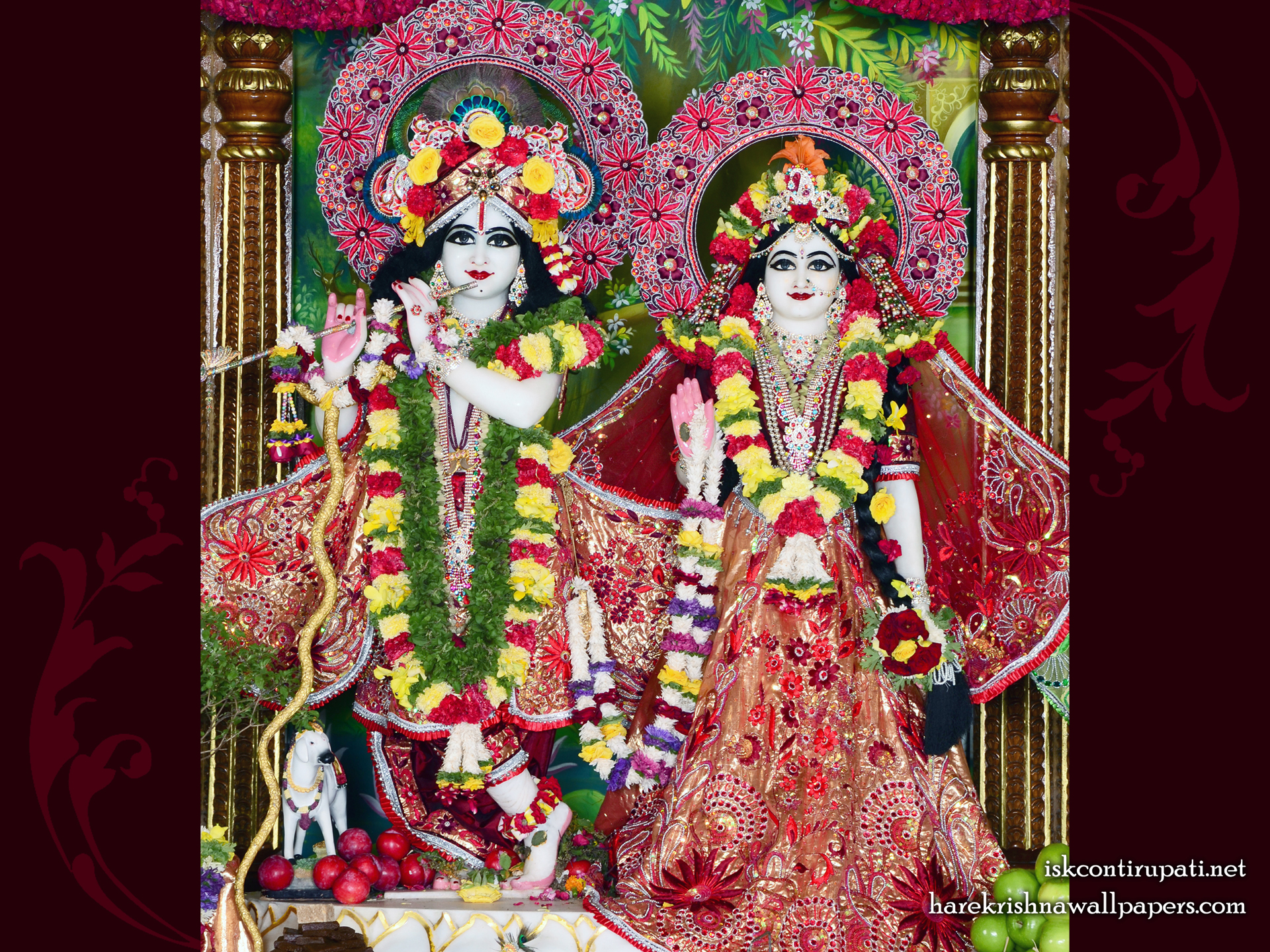 Sri Sri Radha Govinda Wallpaper (010) Size 1920x1440 Download