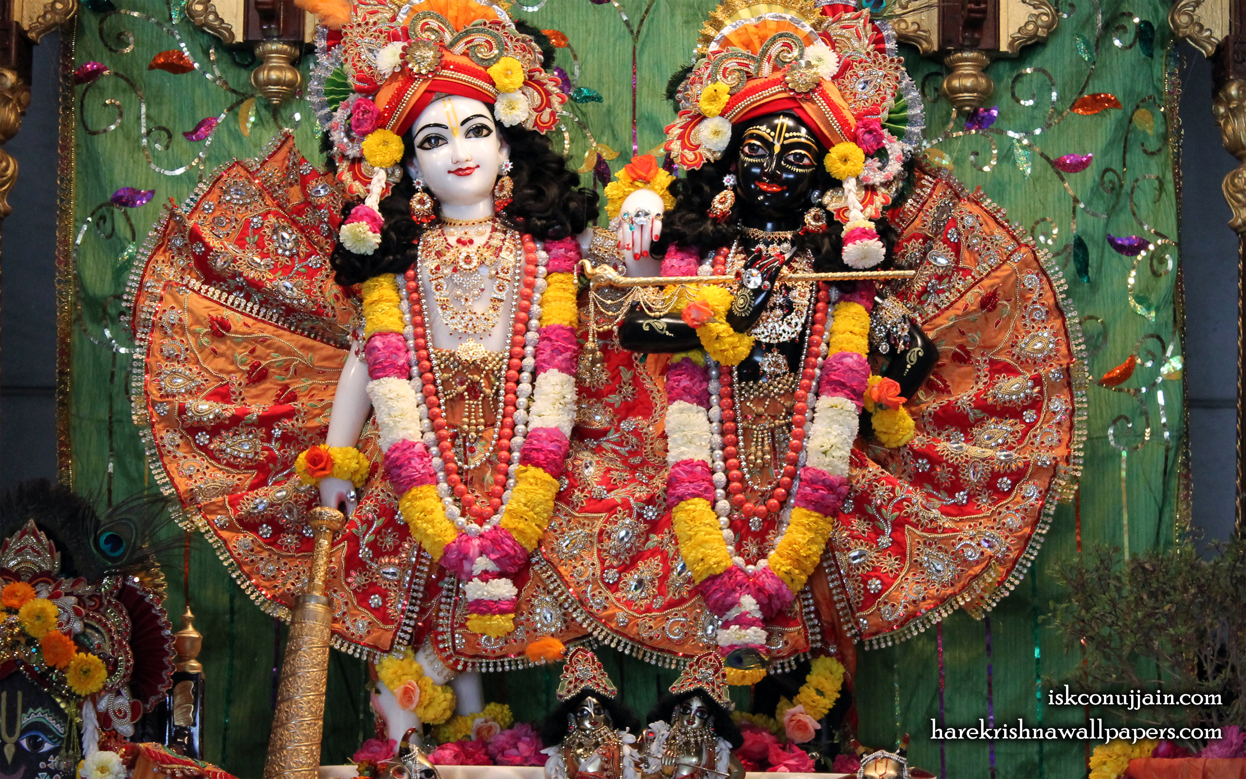 Sri Sri Krishna Balaram Wallpaper (001) Size 2560x1600 Download