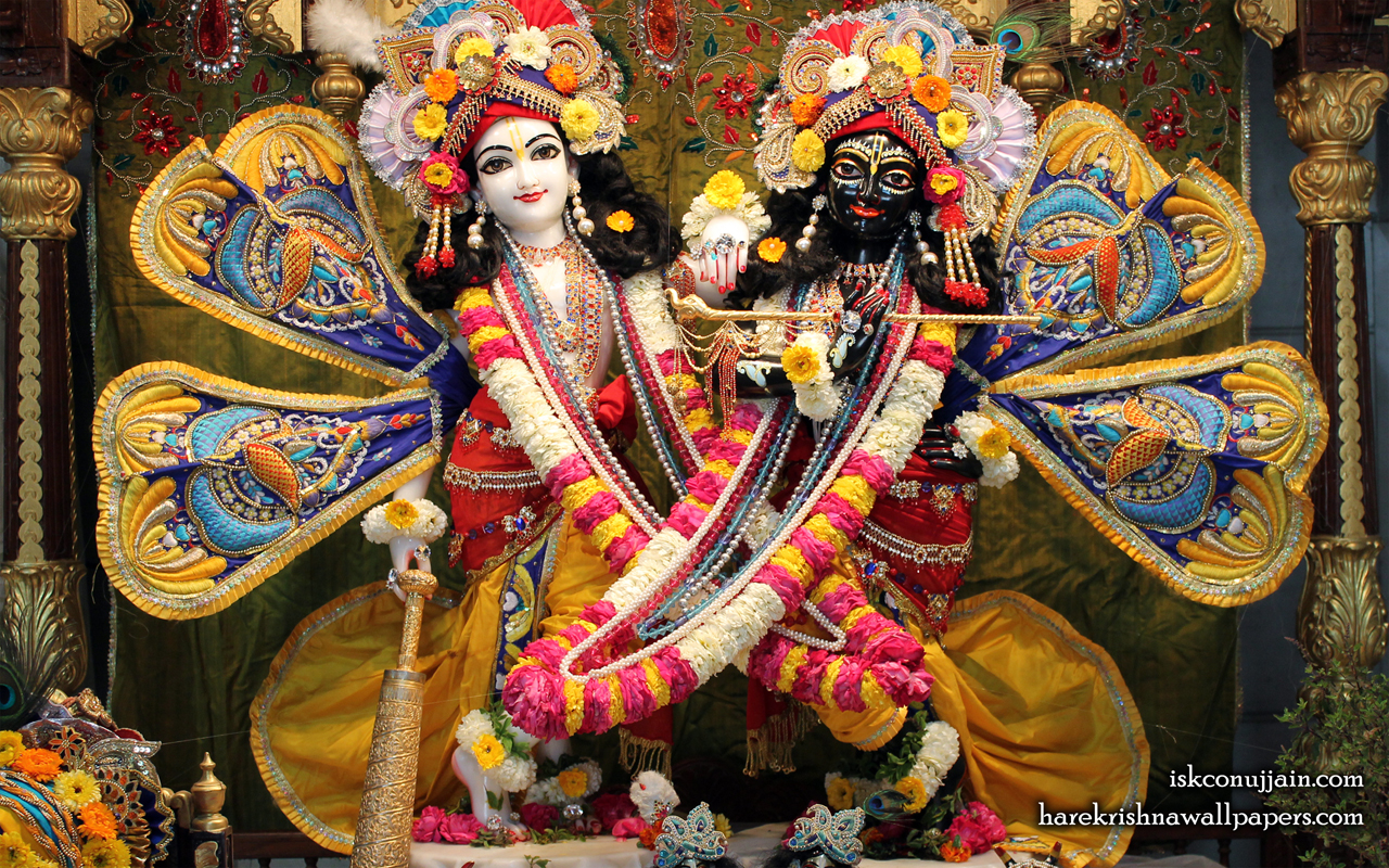 Sri Sri Krishna Balaram Wallpaper (002) Size 1280x800 Download