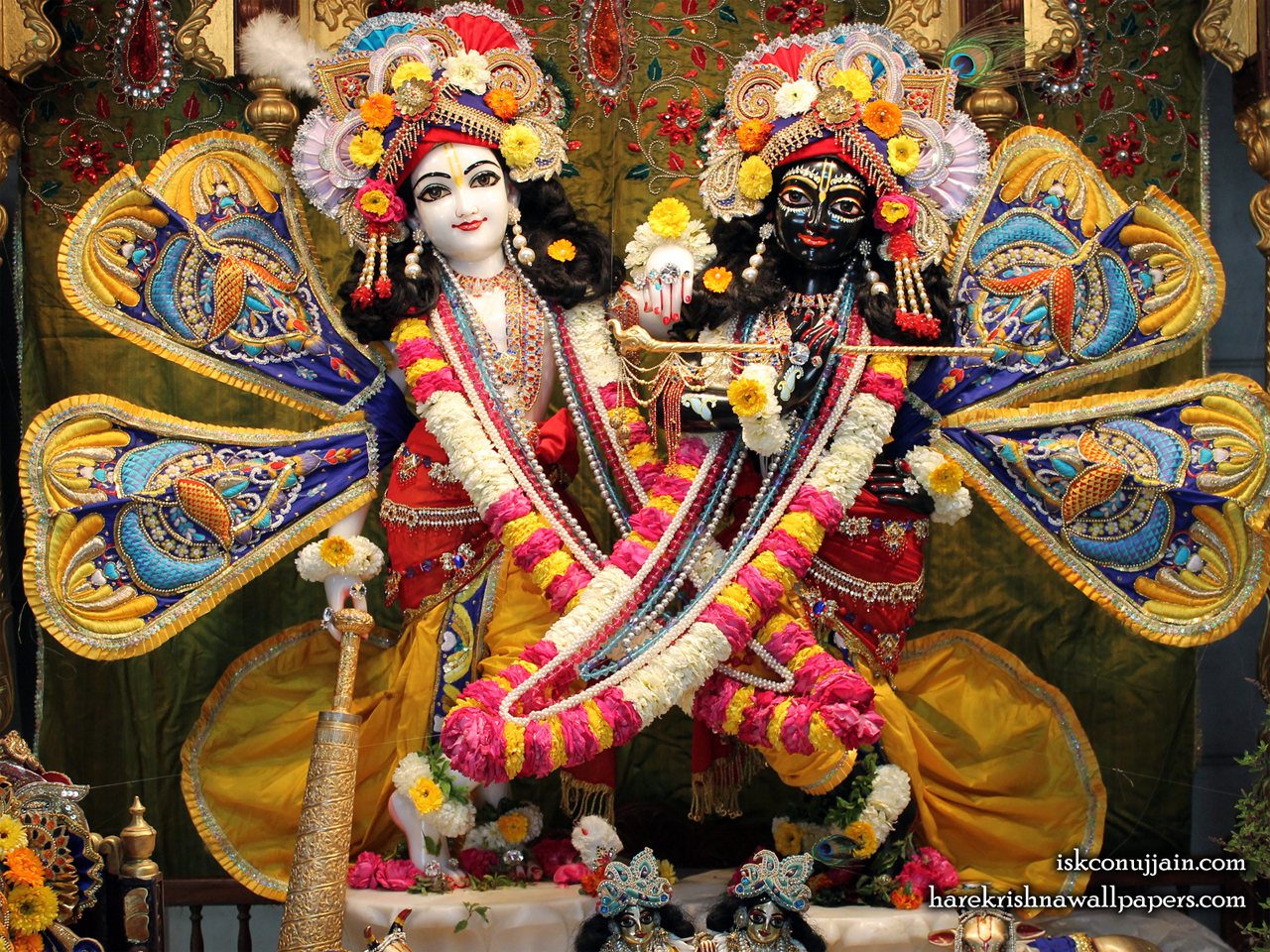 Sri Sri Krishna Balaram Wallpaper (002) Size 1280x960 Download