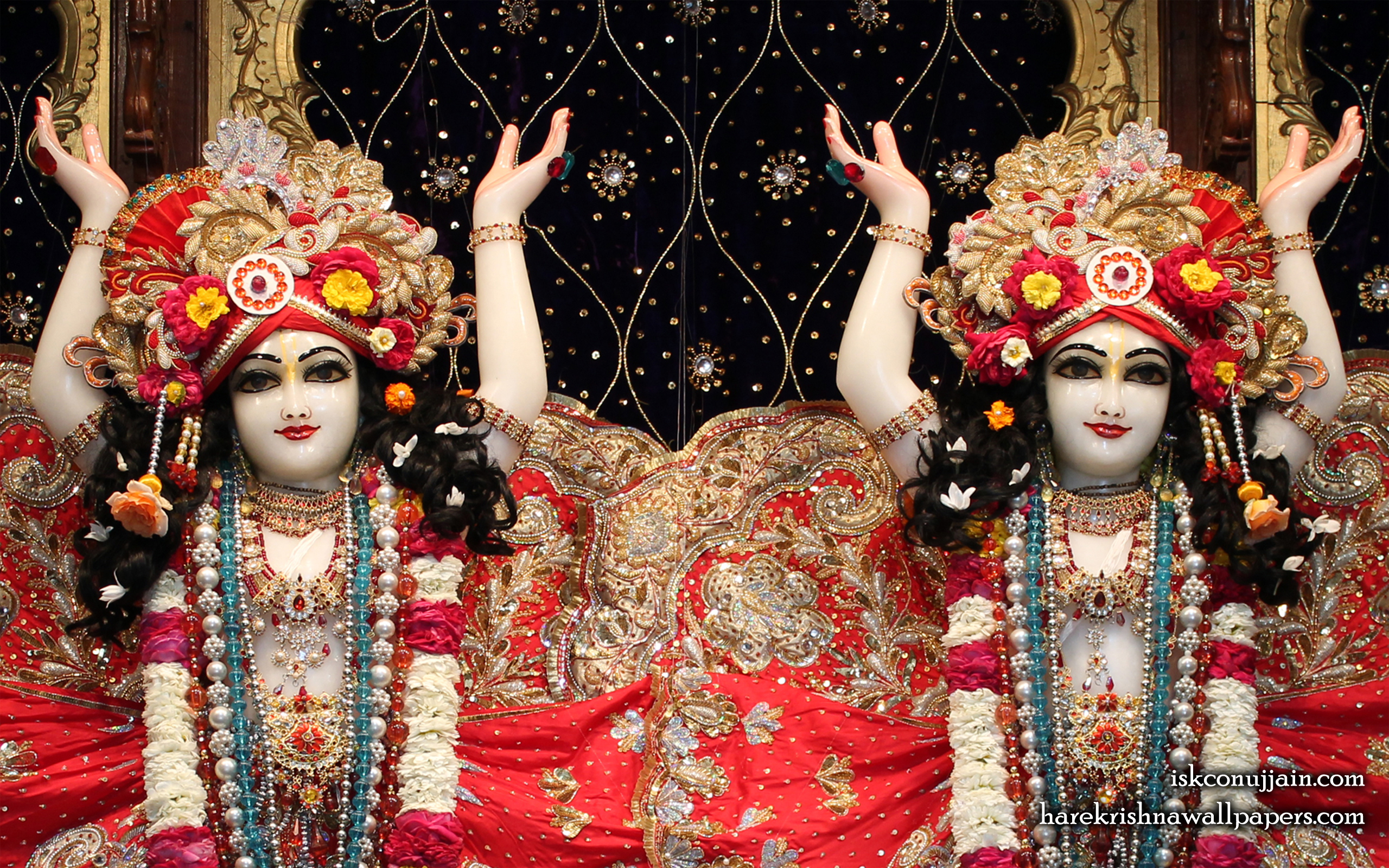 Sri Sri Gaura Nitai Close up Wallpaper (003) Size 2560x1600 Download