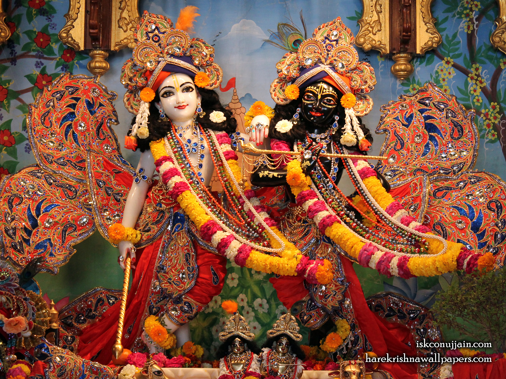 Sri Sri Krishna Balaram Wallpaper (003) Size 1920x1440 Download