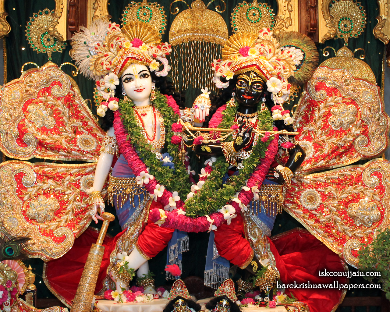 Sri Sri Krishna Balaram Wallpaper (005) Size 1280x1024 Download