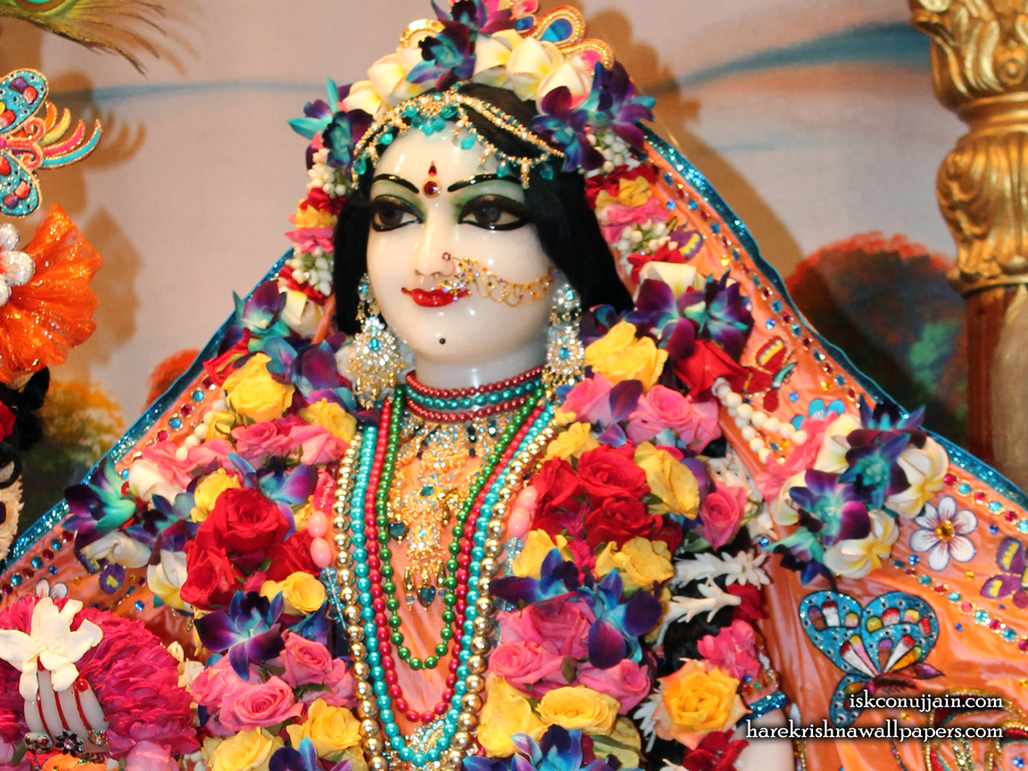 Sri Radha Close up Wallpaper (007) Size 1152x864 Download