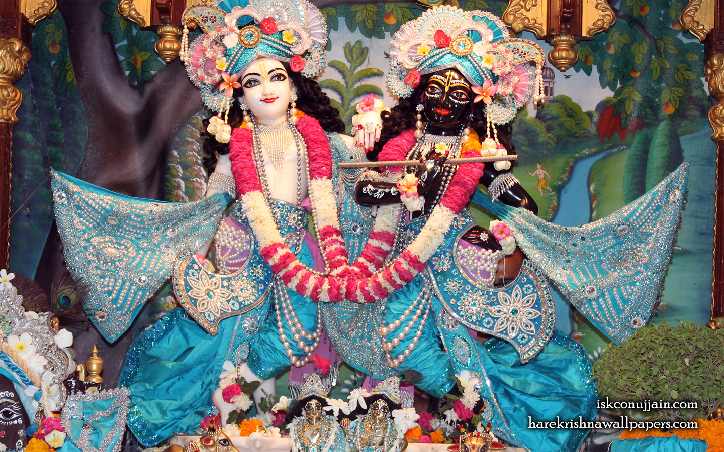 Sri Sri Krishna Balaram Wallpaper (008) Size 1440x900 Download