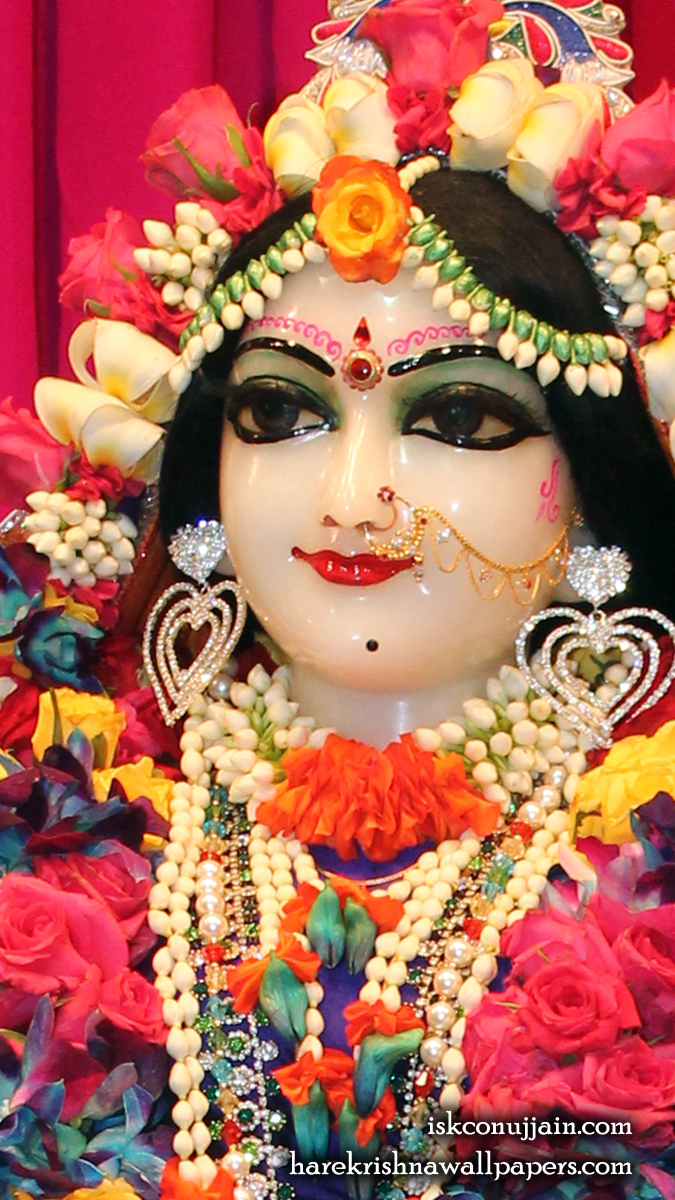 Sri Radha Close up Wallpaper (009) Size 675x1200 Download