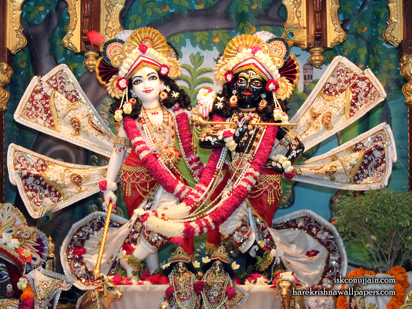 Sri Sri Krishna Balaram Wallpaper (009) Size 1400x1050 Download