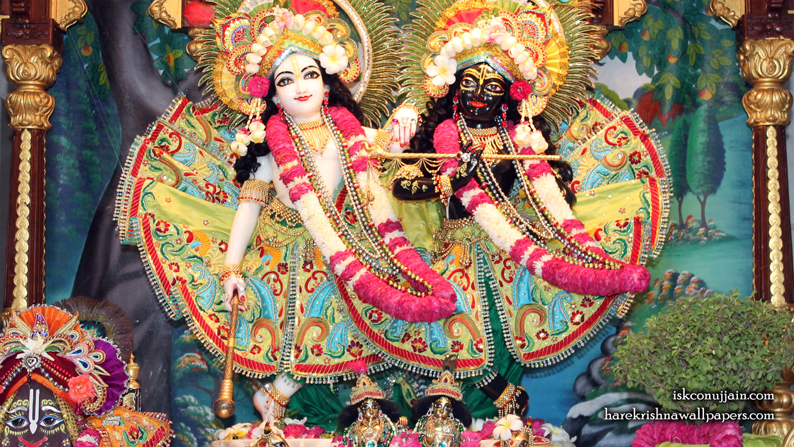 Sri Sri Krishna Balaram Wallpaper (010) Size 1600x900 Download