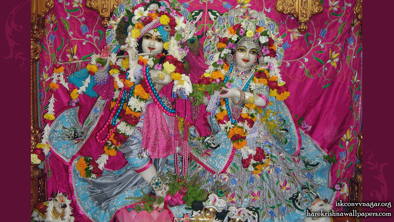Sri Sri Radha Giridhari Wallpaper (001) Size 1280x720 Download