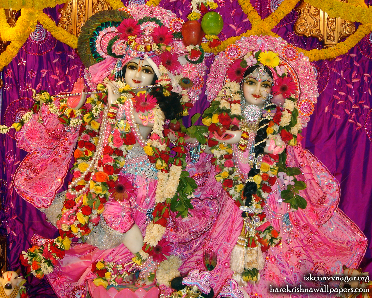 Sri Sri Radha Giridhari Wallpaper (002) Size 1280x1024 Download