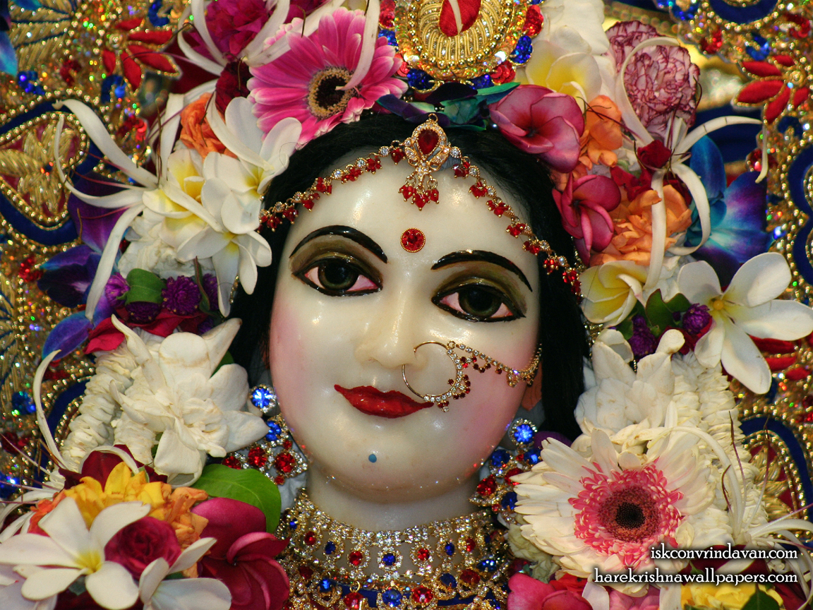 Sri Radha Close up Wallpaper (004) Size 1152x864 Download