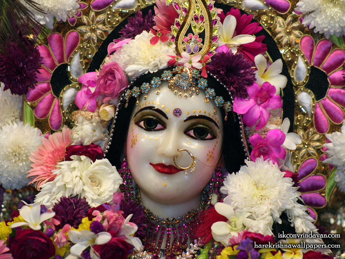 Sri Radha Close up Wallpaper (006) Size 1152x864 Download