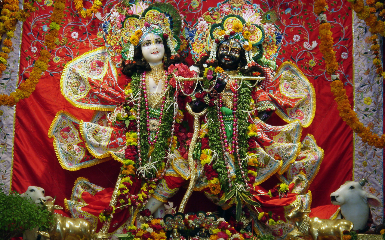 Sri Sri Krishna Balaram Wallpaper (013) Size 1280x800 Download