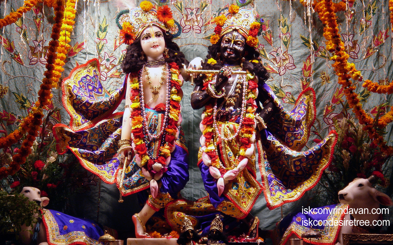Sri Sri Krishna Balaram Wallpaper (028) Size 1280x800 Download