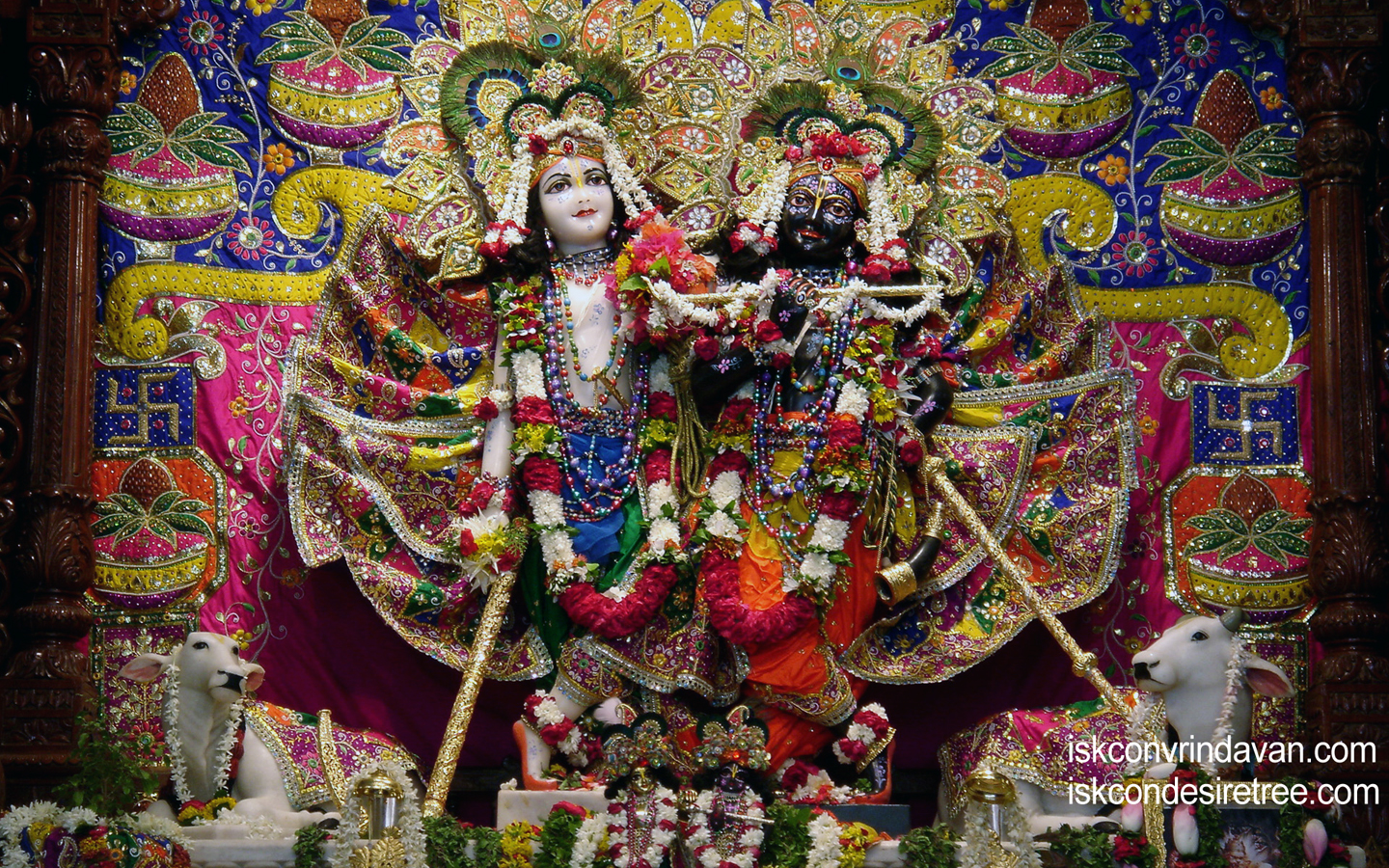 Sri Sri Krishna Balaram Wallpaper (038) Size 1440x900 Download