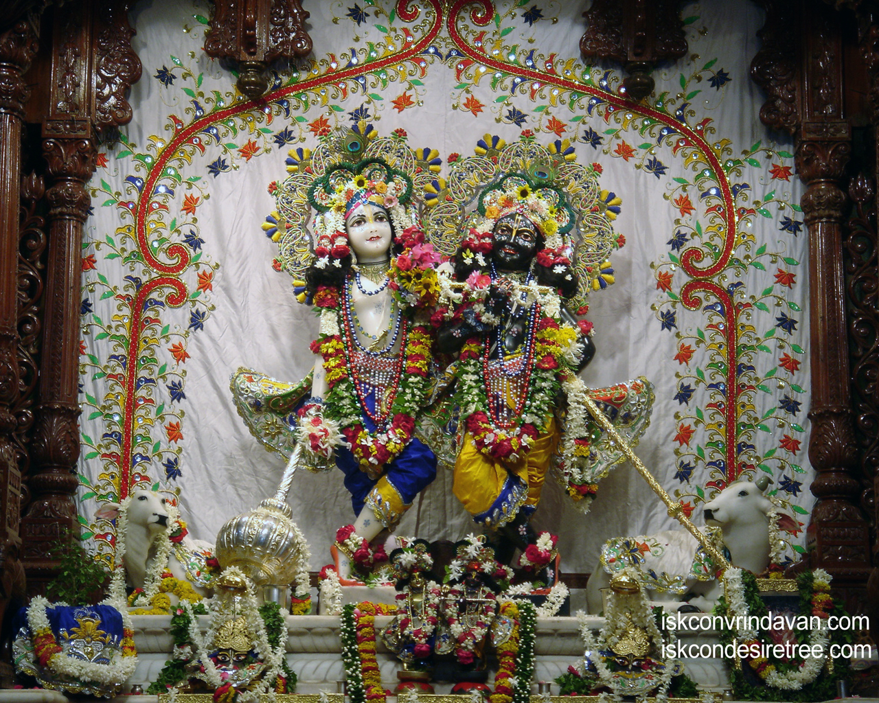 Sri Sri Krishna Balaram Wallpaper (045) Size 1280x1024 Download