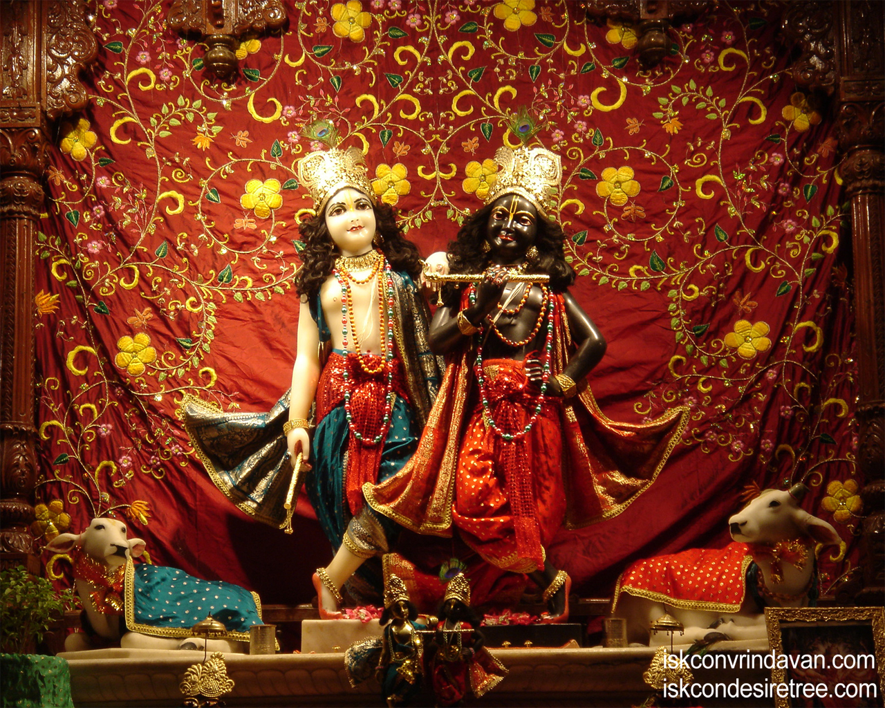 Sri Sri Krishna Balaram Wallpaper (076) Size 1280x1024 Download
