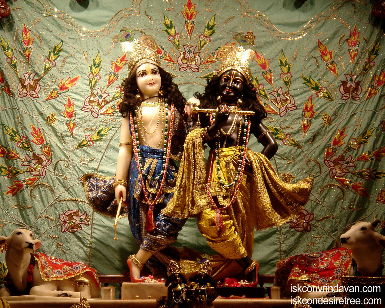 Sri Sri Krishna Balaram Wallpaper (084) Size 1280x1024 Download
