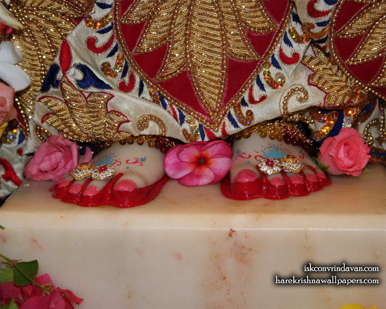 Sri Radha Feet Wallpaper (001) Size 1280x1024 Download