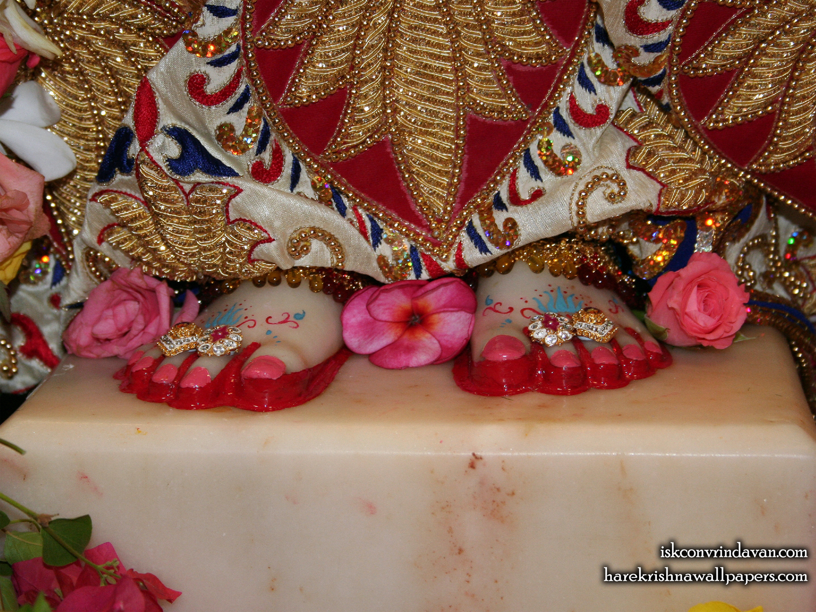 Sri Radha Feet Wallpaper (001) Size1600x1200 Download