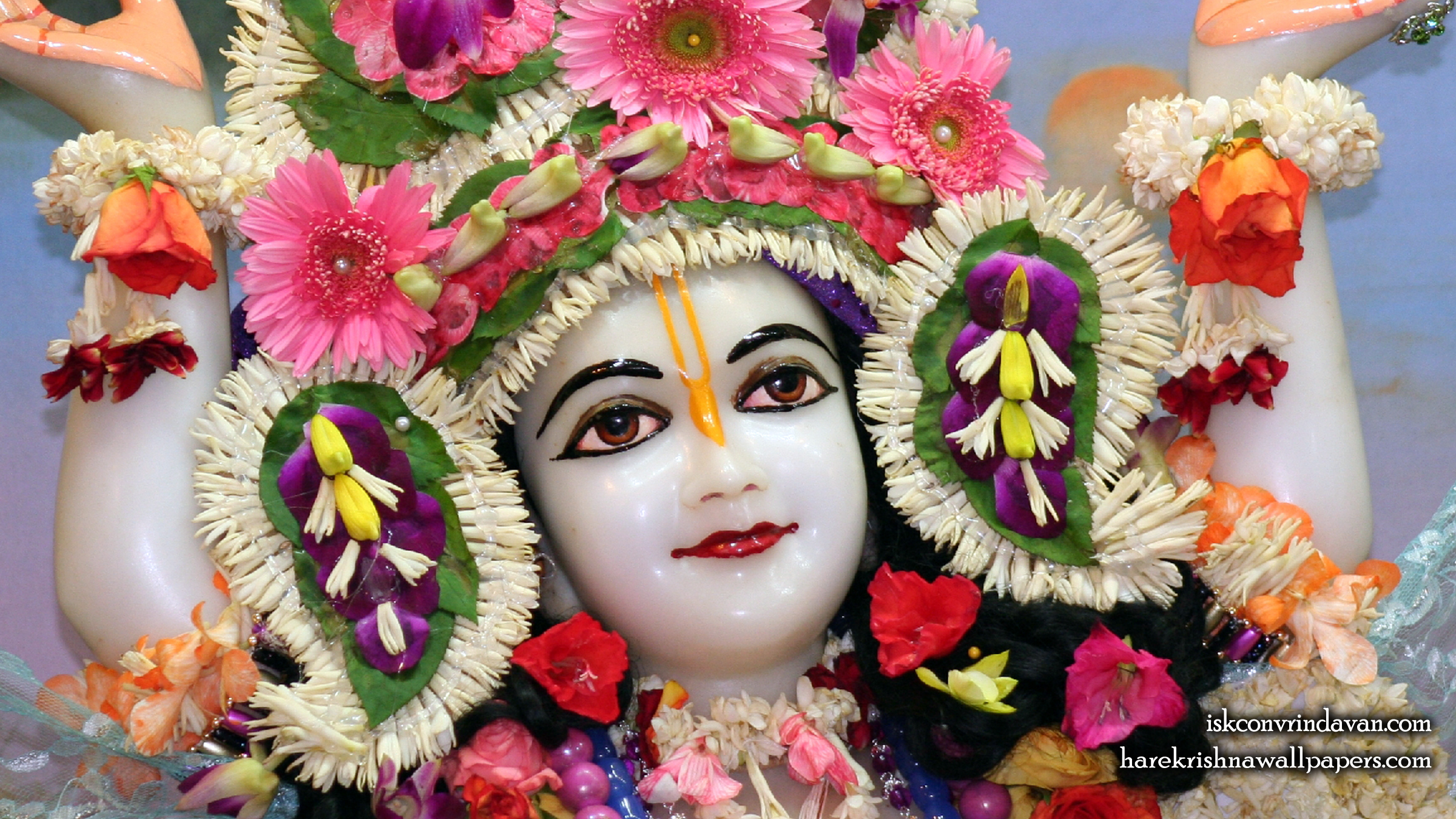 Sri Nitai Close up Wallpaper (002) Size 2400x1350 Download