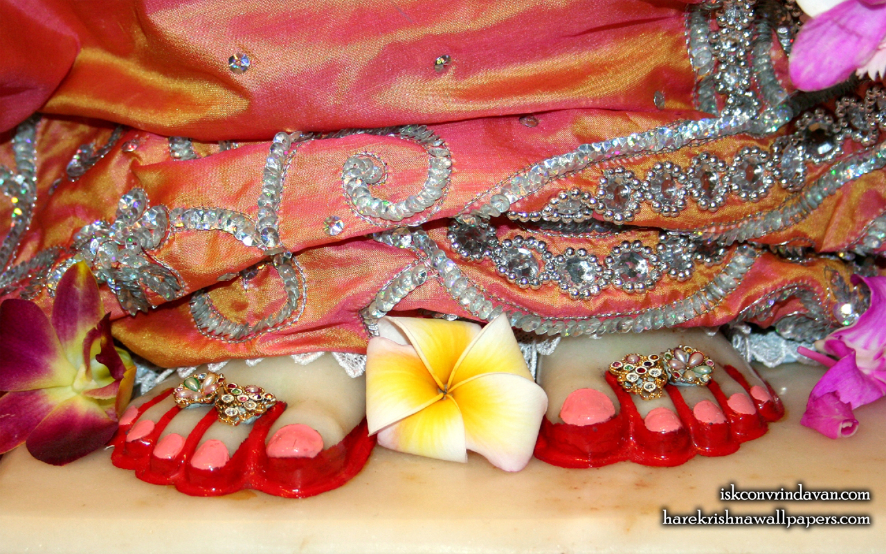 Sri Radha Feet Wallpaper (003) Size 1280x800 Download