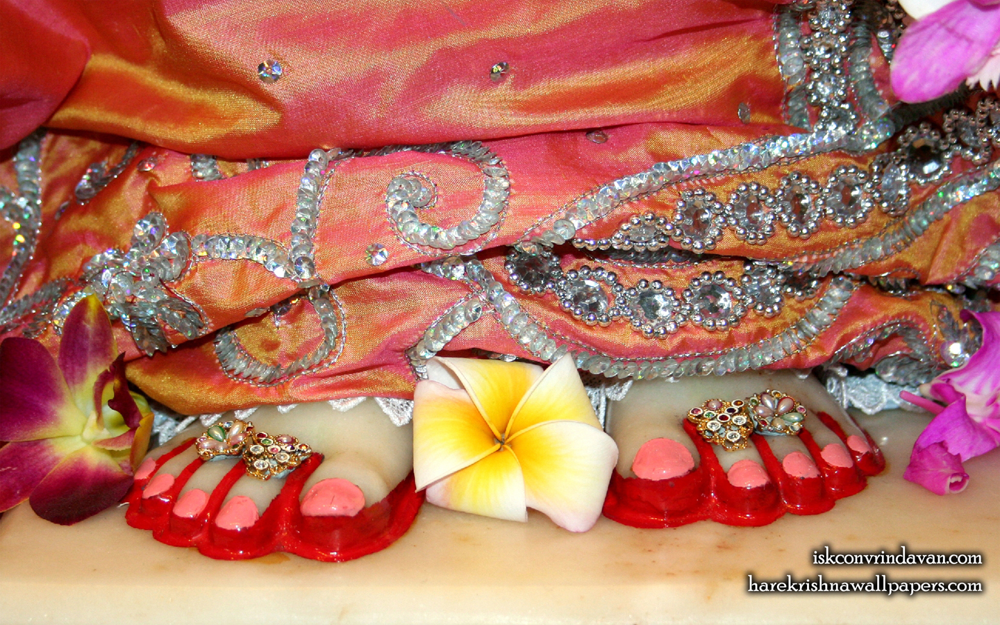 Sri Radha Feet Wallpaper (003) Size 1440x900 Download