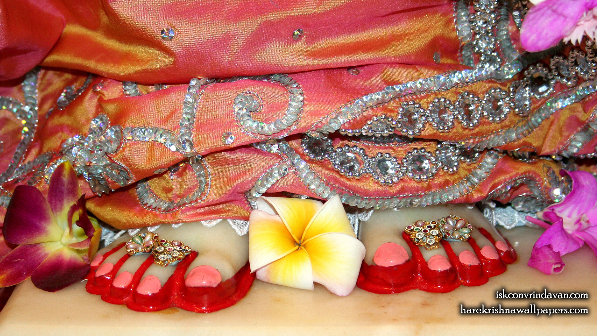 Sri Radha Feet Wallpaper (003) Size 1920x1080 Download