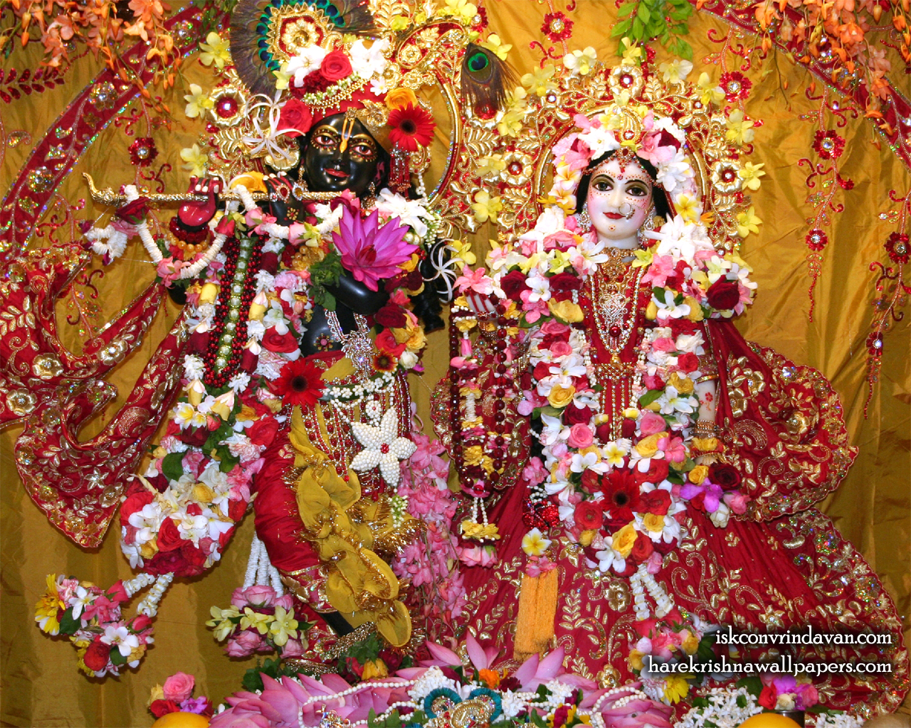 Sri Sri Radha Shyamsundar Wallpaper (004) Size 1280x1024 Download