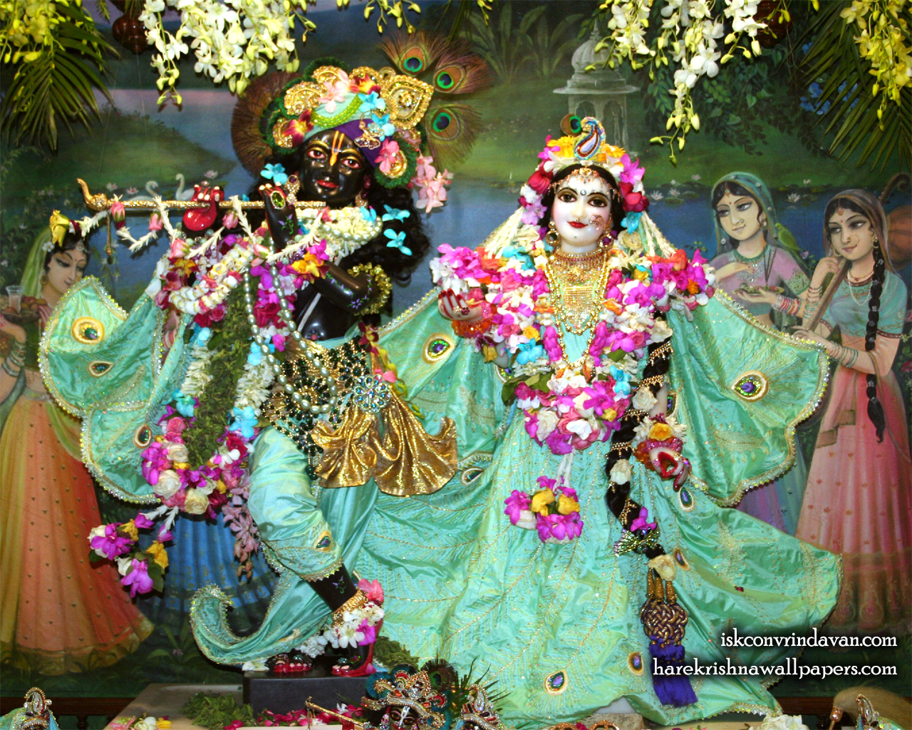 Sri Sri Radha Shyamsundar Wallpaper (005) Size 1280x1024 Download